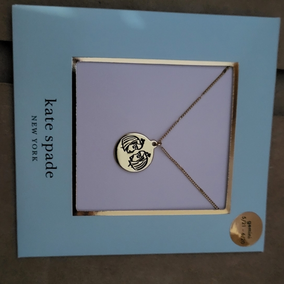 Kate Spade In the Stars Gemini Pendant Necklace - Picture 7 of 11